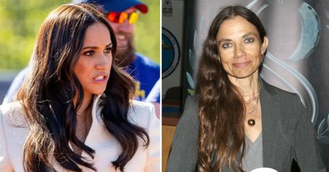 Composite photo of Meghan Markle and Justine Bateman