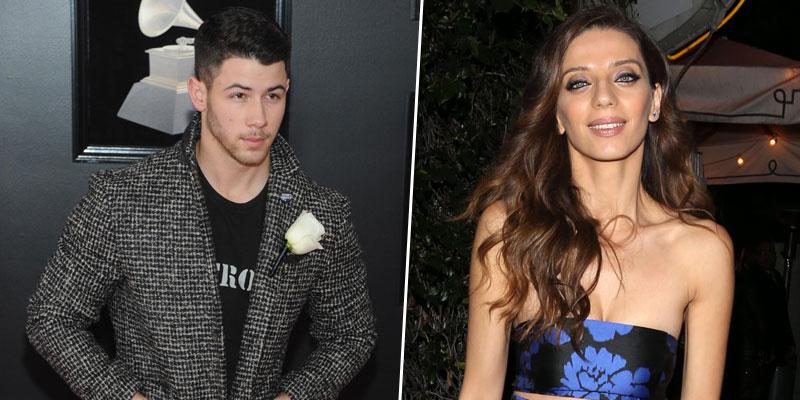 Nick jonas new girlfriend angela sarafyan