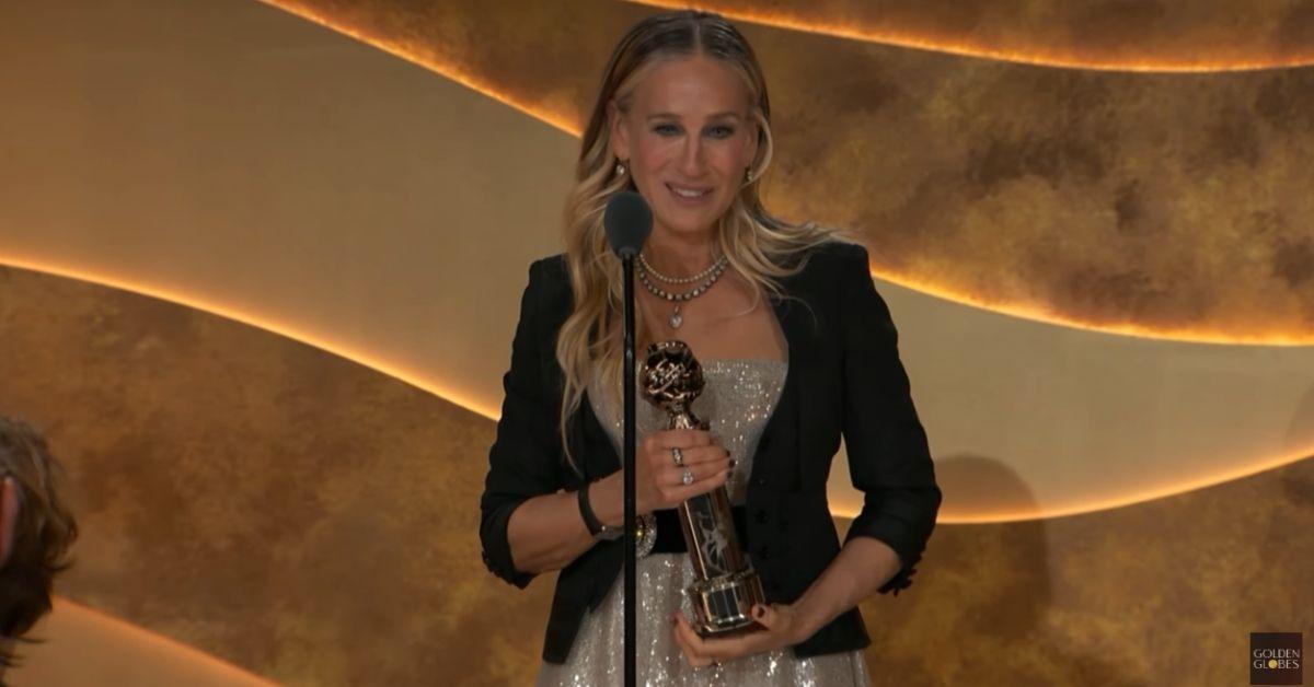 image of Chris Noth appeared to shade Sarah Jessica Parker after her Golden Globes win.