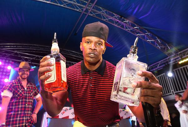 jamie foxx women alcohol partying