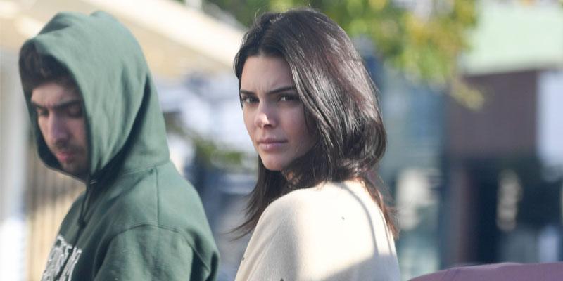 Kendall Jenner Works Up a Sweat in a Sports Bra With Jaden Smith