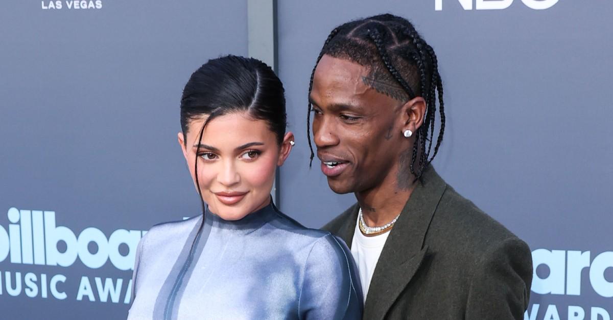 Kylie Jenner shows major side boob in nearly see-through nude dress after  family reunion with baby daddy Travis Scott