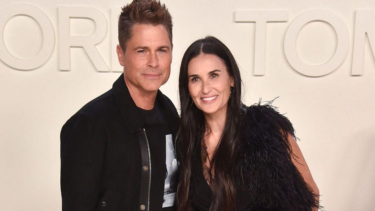 Image of Rob Lowe has shared the screen with famous actresses including Demi Moore.
