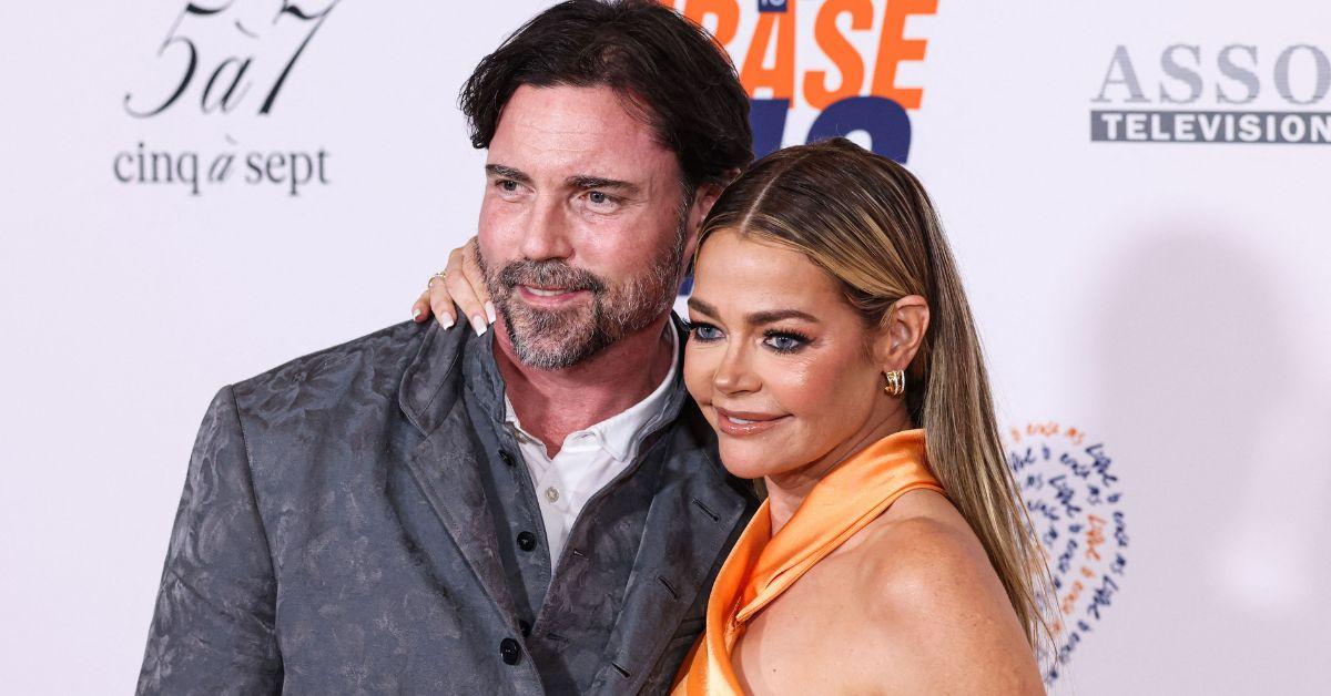 Photo of Denise Richards was spotted with a black eye two days after visiting her estranged husband's home.