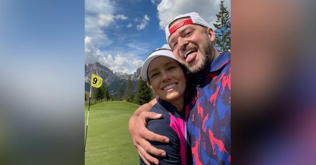 justin timberlake new photos jessica biel birthday