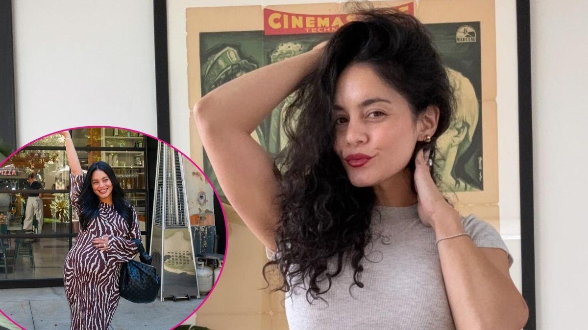 Two photos of Vanessa Hudgens