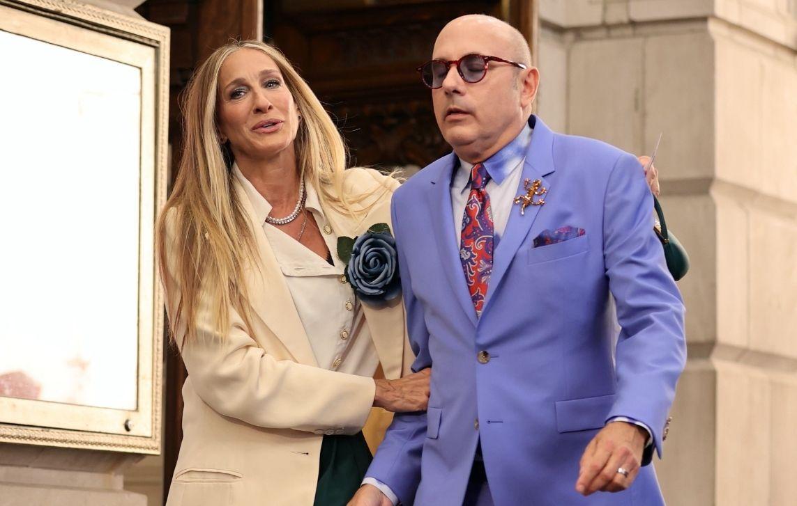 satc sarah jessica parker not ready yet address willie garson death