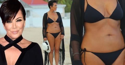 Kris jenner bikini surgery tummy tuck stomach