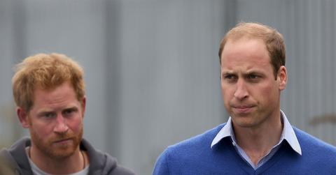 Princes William & Harry Visit The BBC's DIY SOS Team Veteran's Special