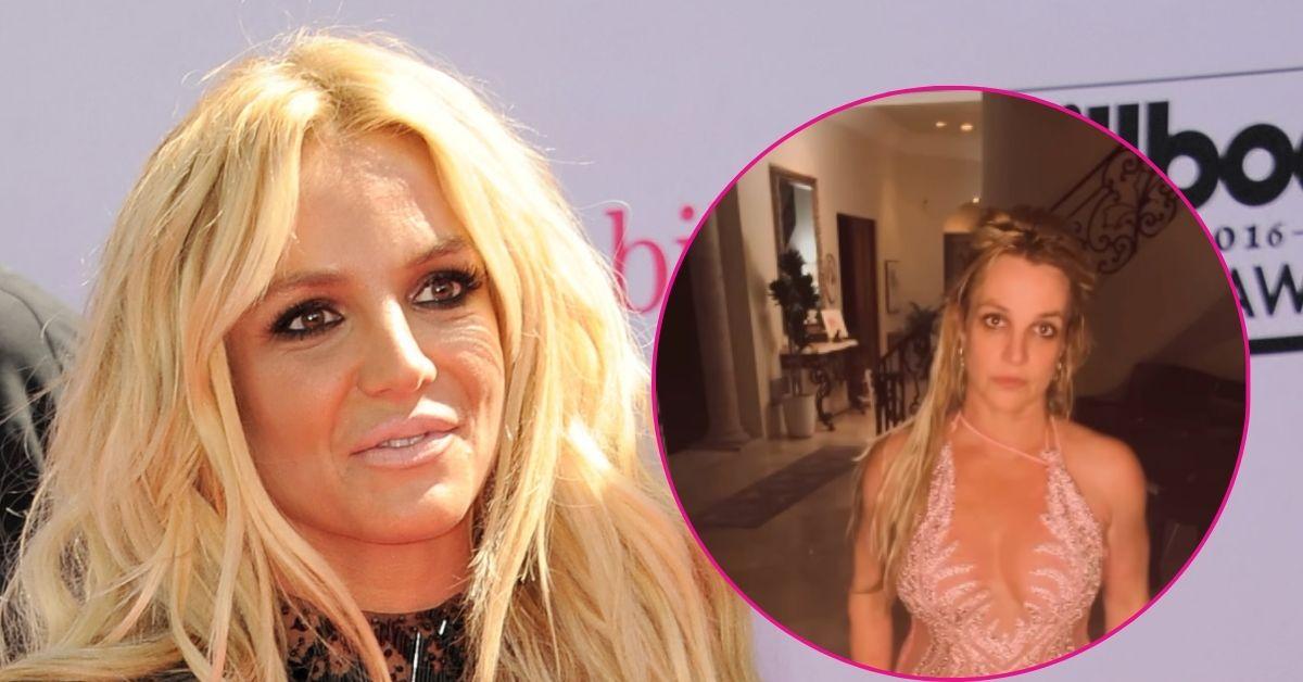 britney spears stair fall shocker