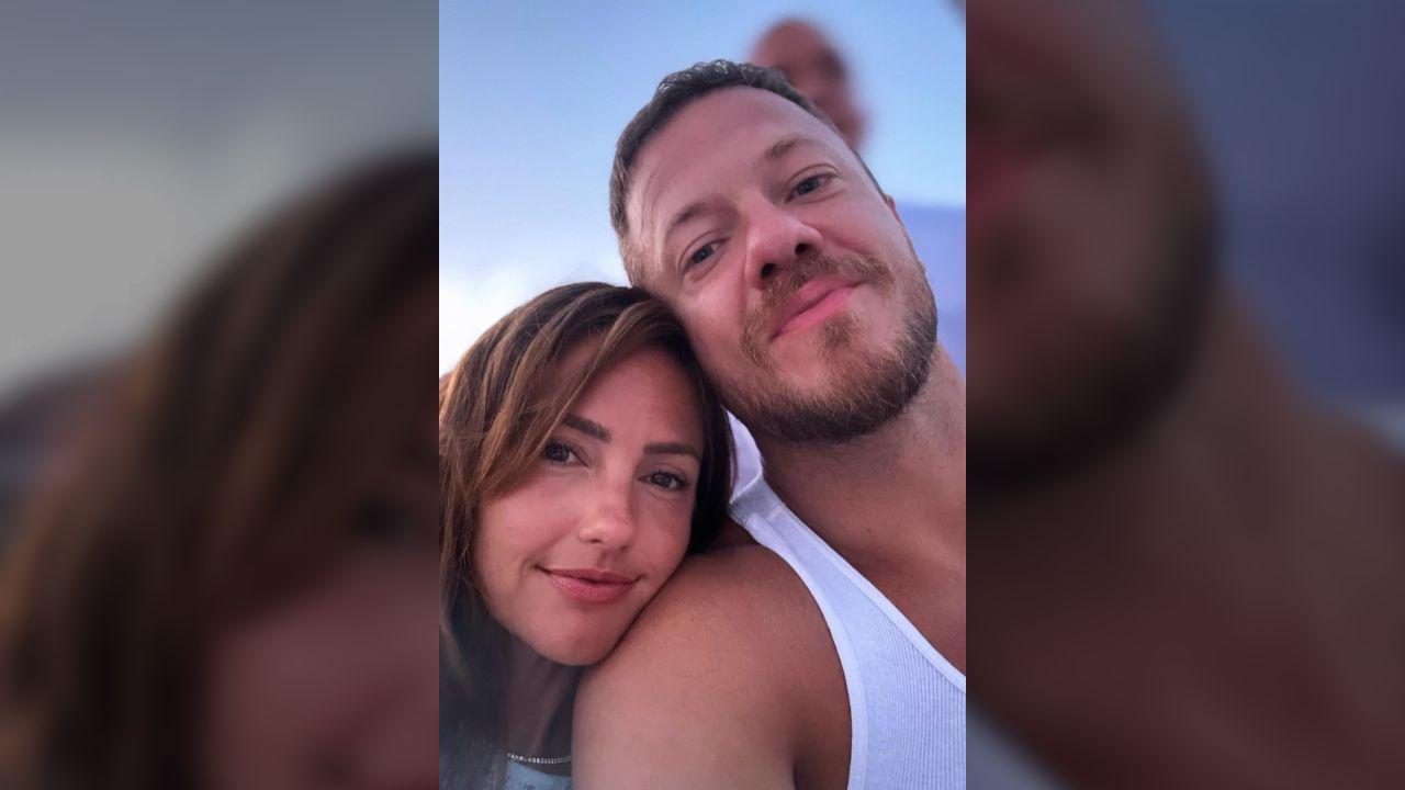 Photo of Dan Reynolds and Minka Kelly split up recently.