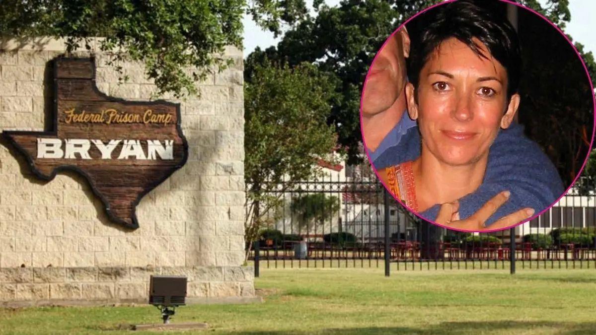 Photo of Jeffrey Epstein's co-conspirator is the only s-- offender at the low-security prison.