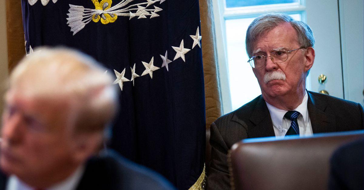 image of John Bolton is now a vocal critic of Donald Trump.