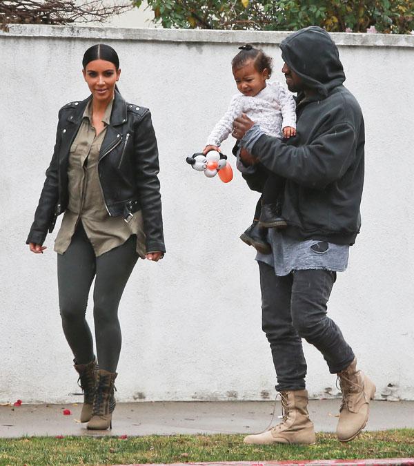 Kanye west north west kim kardashian 08