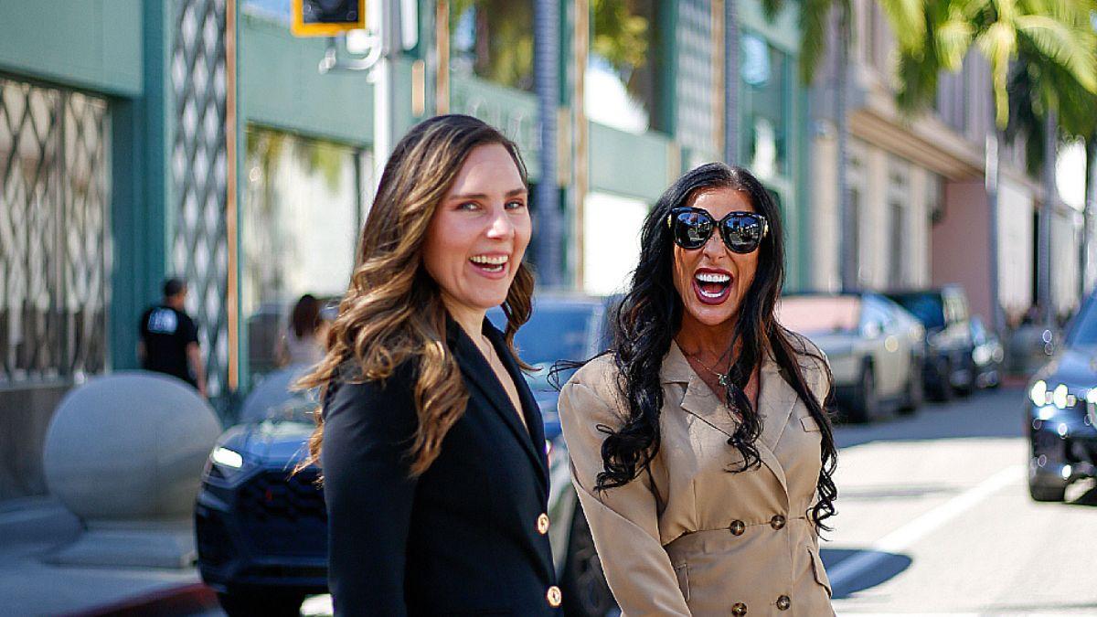 spotted in beverly hills rhonda swan jules schroeder of wild global take over rodeo drive after wildx talks success