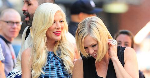 Tori spelling jennie garth spandex throwback pic main
