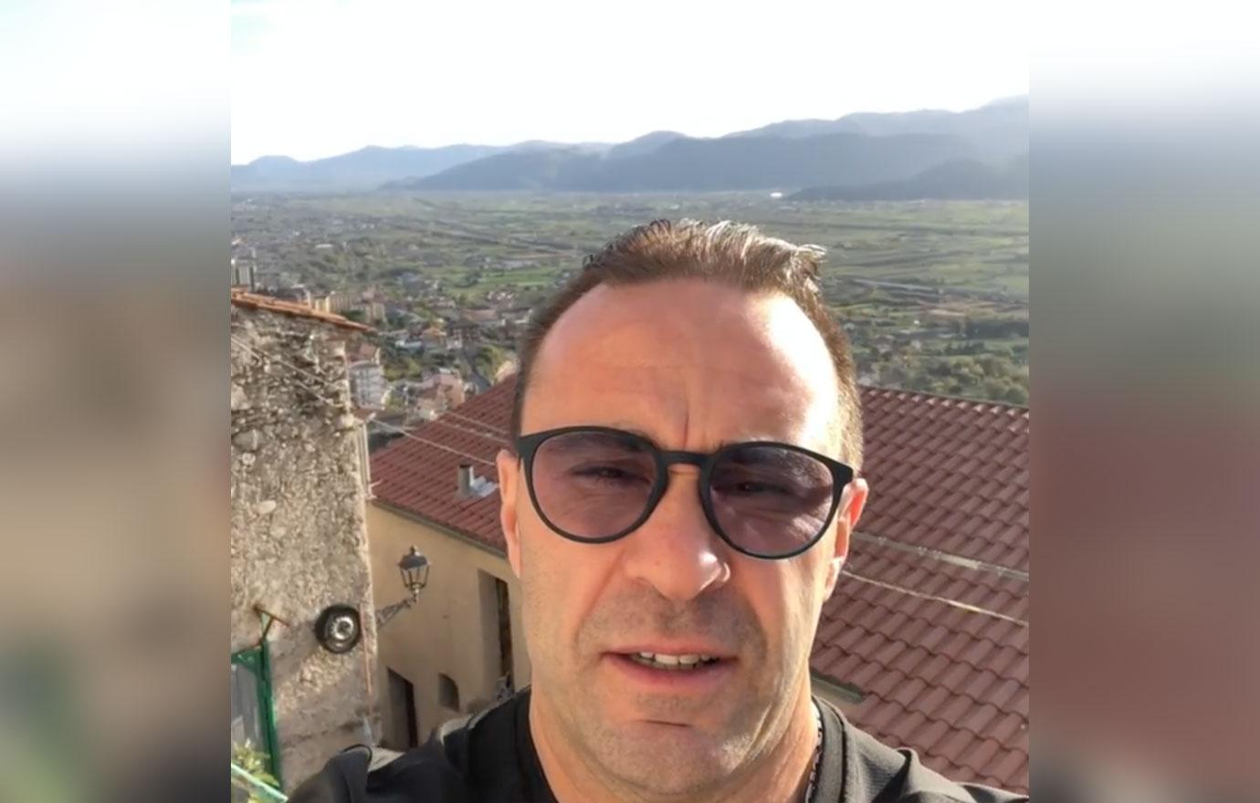 Joe Giudice In Italy New Job