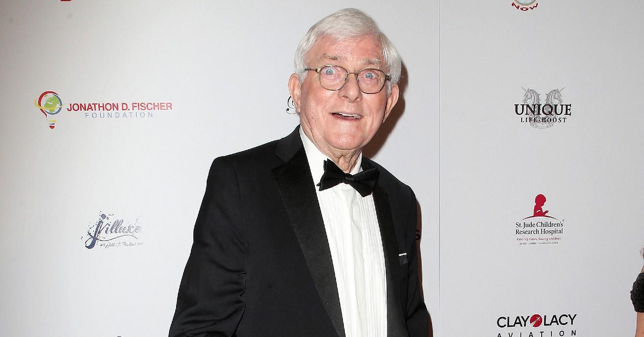 Photo of Phil Donahue. 