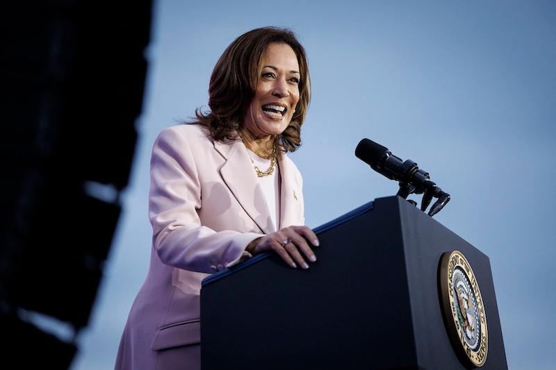 kamala harris speaks out joe biden race