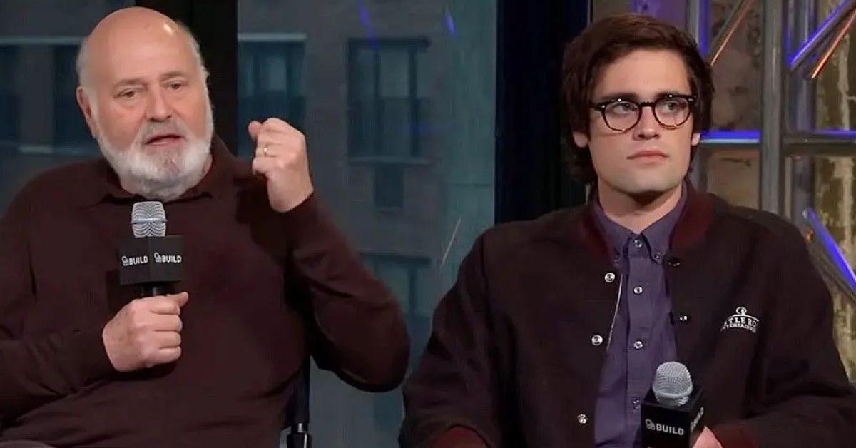 photo of rob reiner and son nick reiner