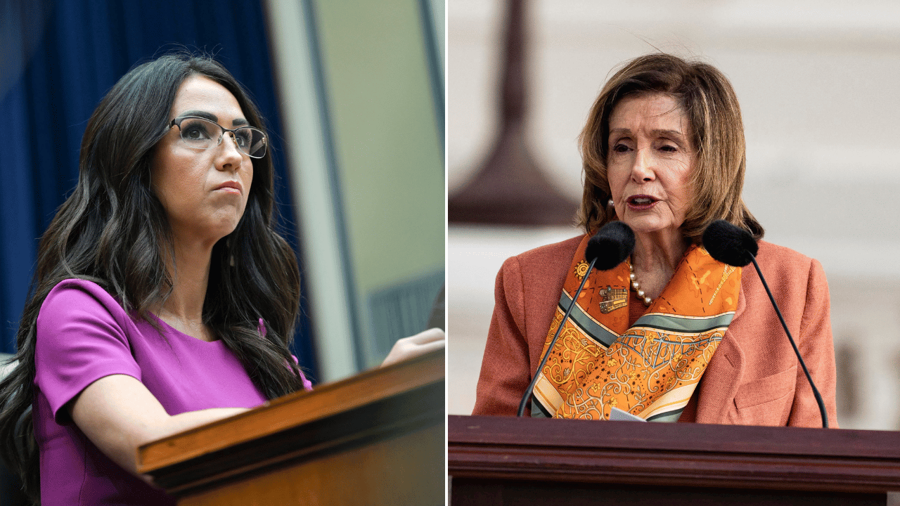 Lauren Boebert ; Nancy Pelosi