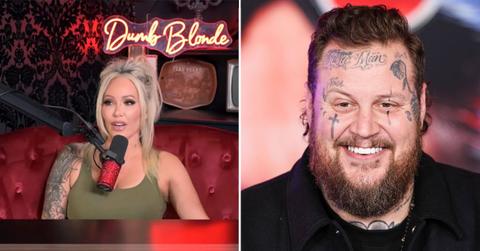 Split Image of Bunnie Xo and Jelly Roll.
