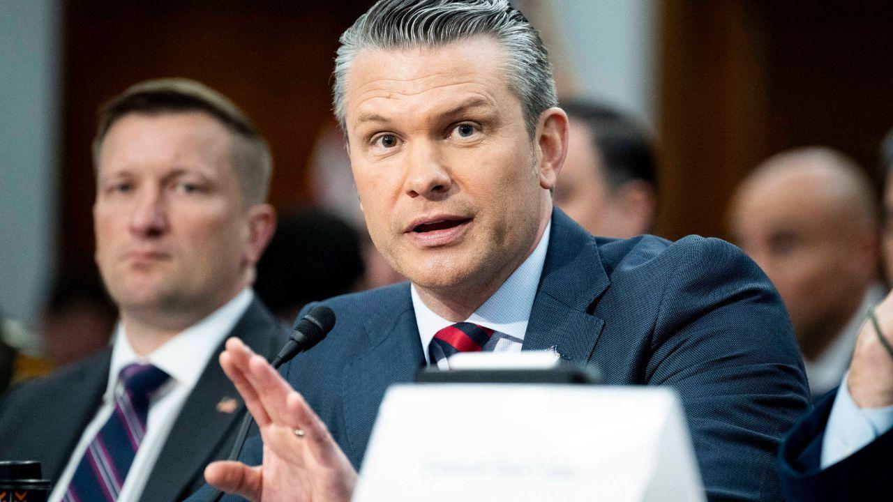 image of George Clooney called Pete Hegseth's social media post an example of cruelty and questioned his lack of 'decency.'