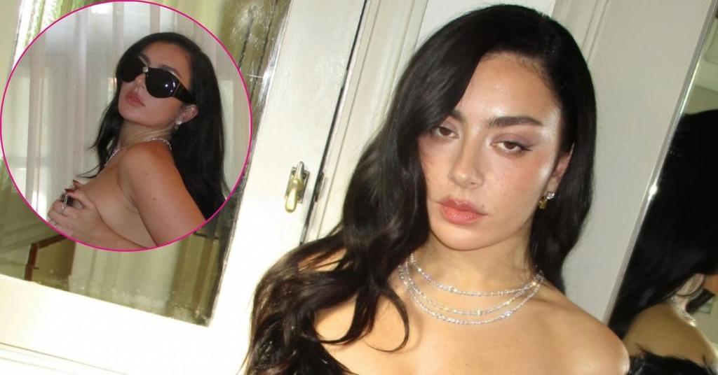 Charli XCX Poses Topless Before 2026 Golden Globes: See Spicy Photos
