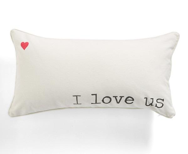 I Love Us Pillow, Nordstrom