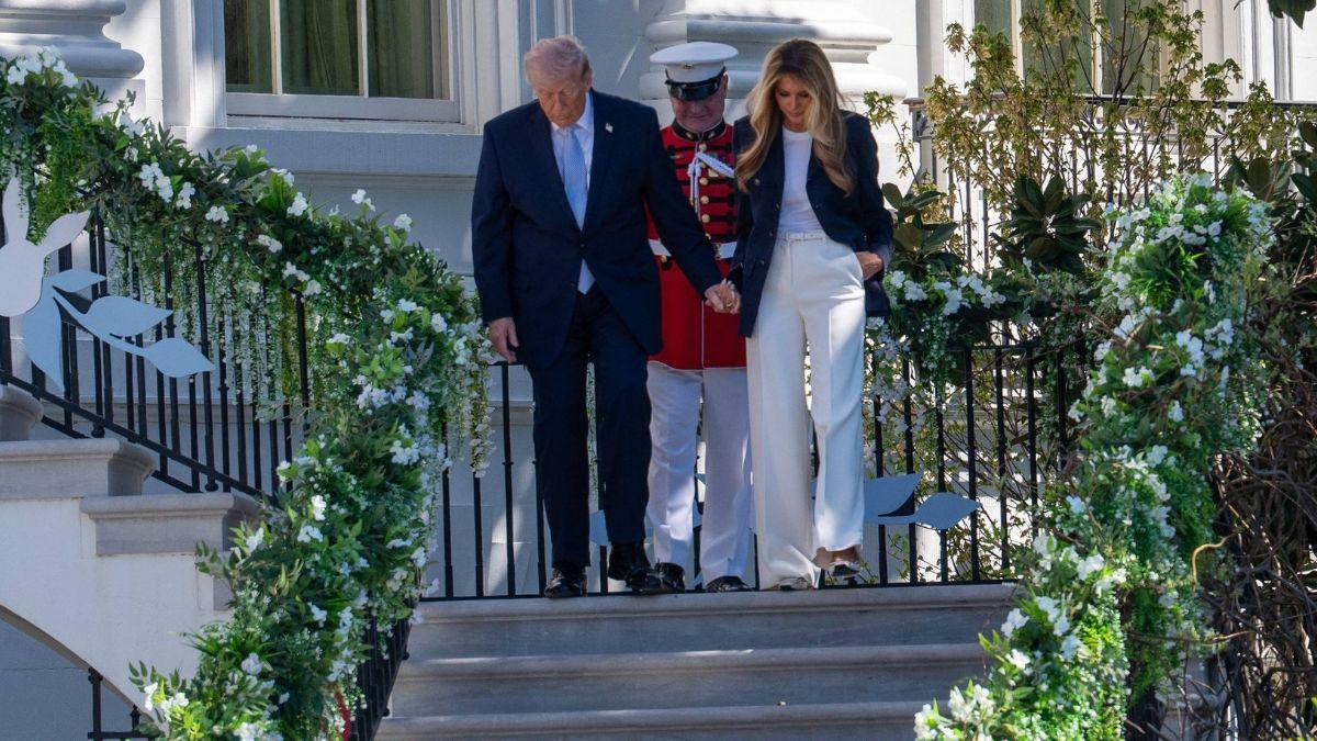 Photo of Donald and Melania Trump