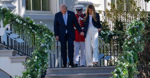 Photo of Donald and Melania Trump