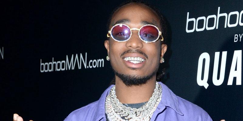 Saweetie Rocks Bedazzled Bra on Dinner Date with Quavo: Photo