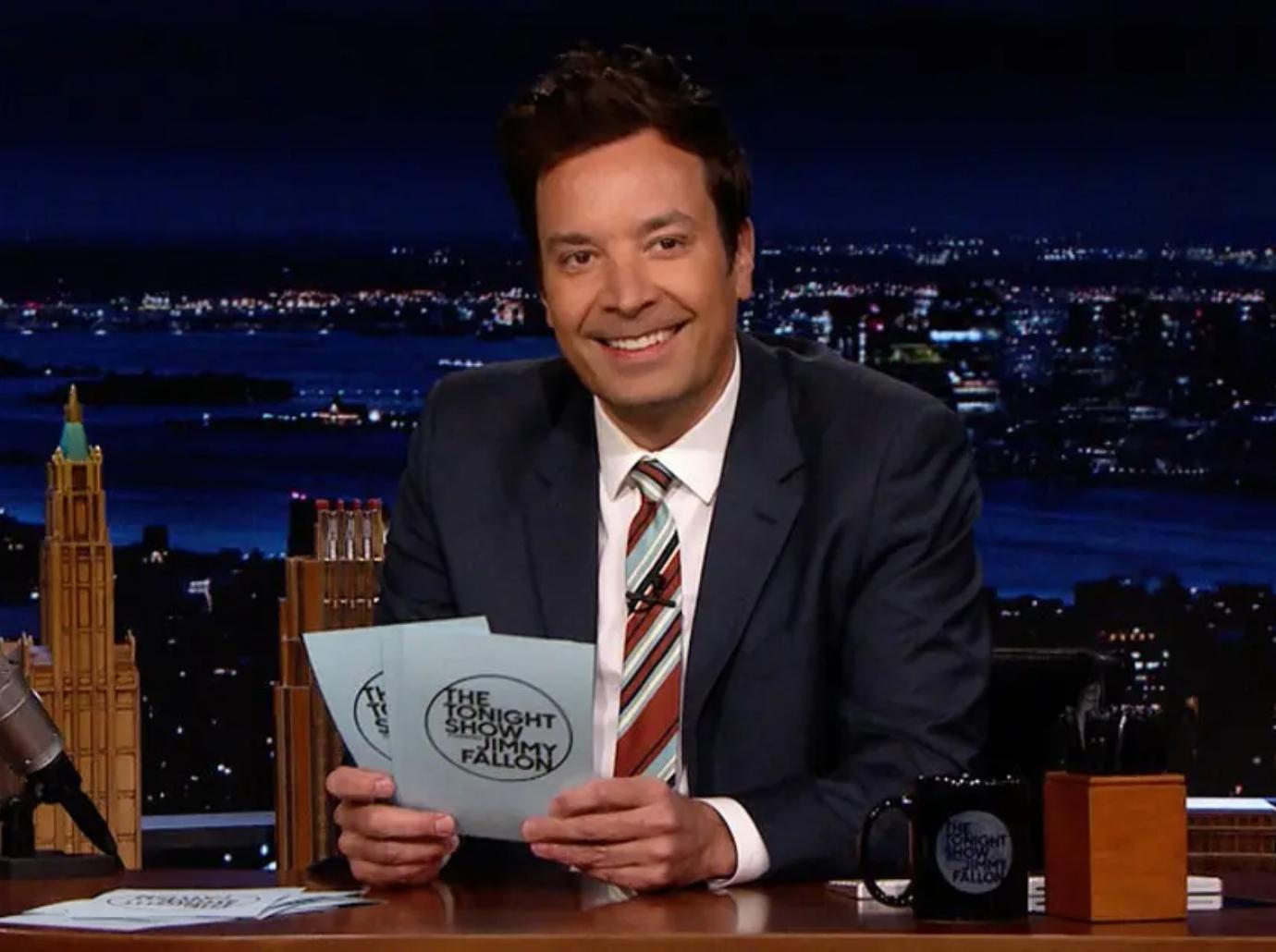 jimmy fallon america got back with crazy ex donald trump election