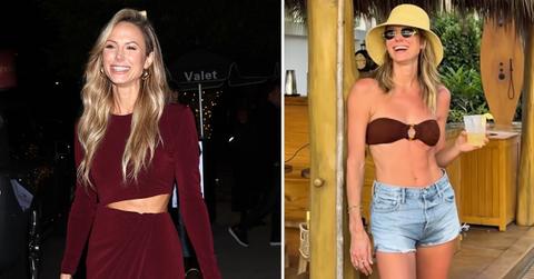 Two photos of Stacy Keibler