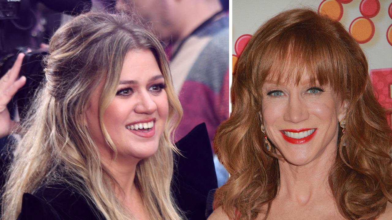 Photo of Kelly Clarkson and Kathy Griffin