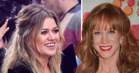 Photo of Kelly Clarkson and Kathy Griffin
