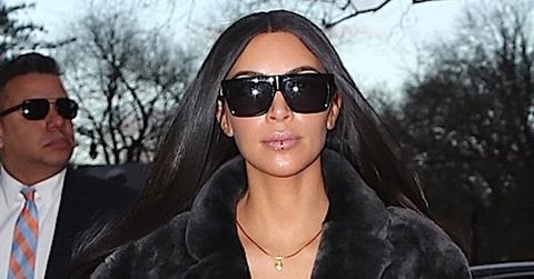 Kim Kardashian Out With Kids And Friends In NYC