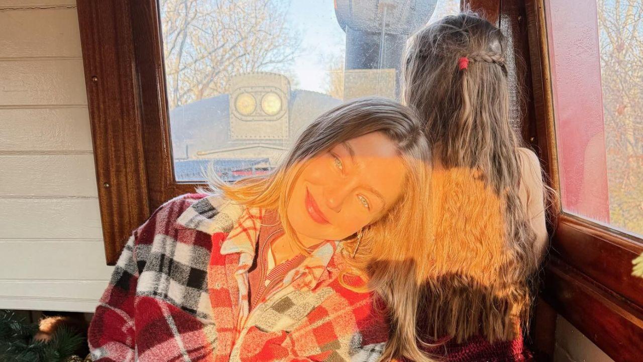 Image of Gigi Hadid continued one of Khai's birthday traditions by kicking off the milestone with cake for breakfast.