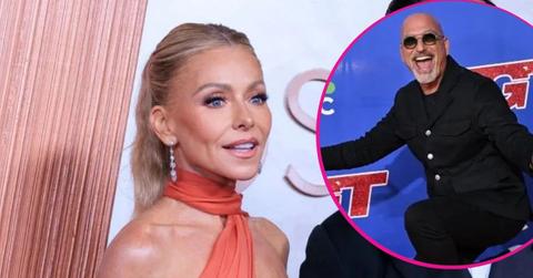 image and inset of Kelly Ripa and howie Mandel