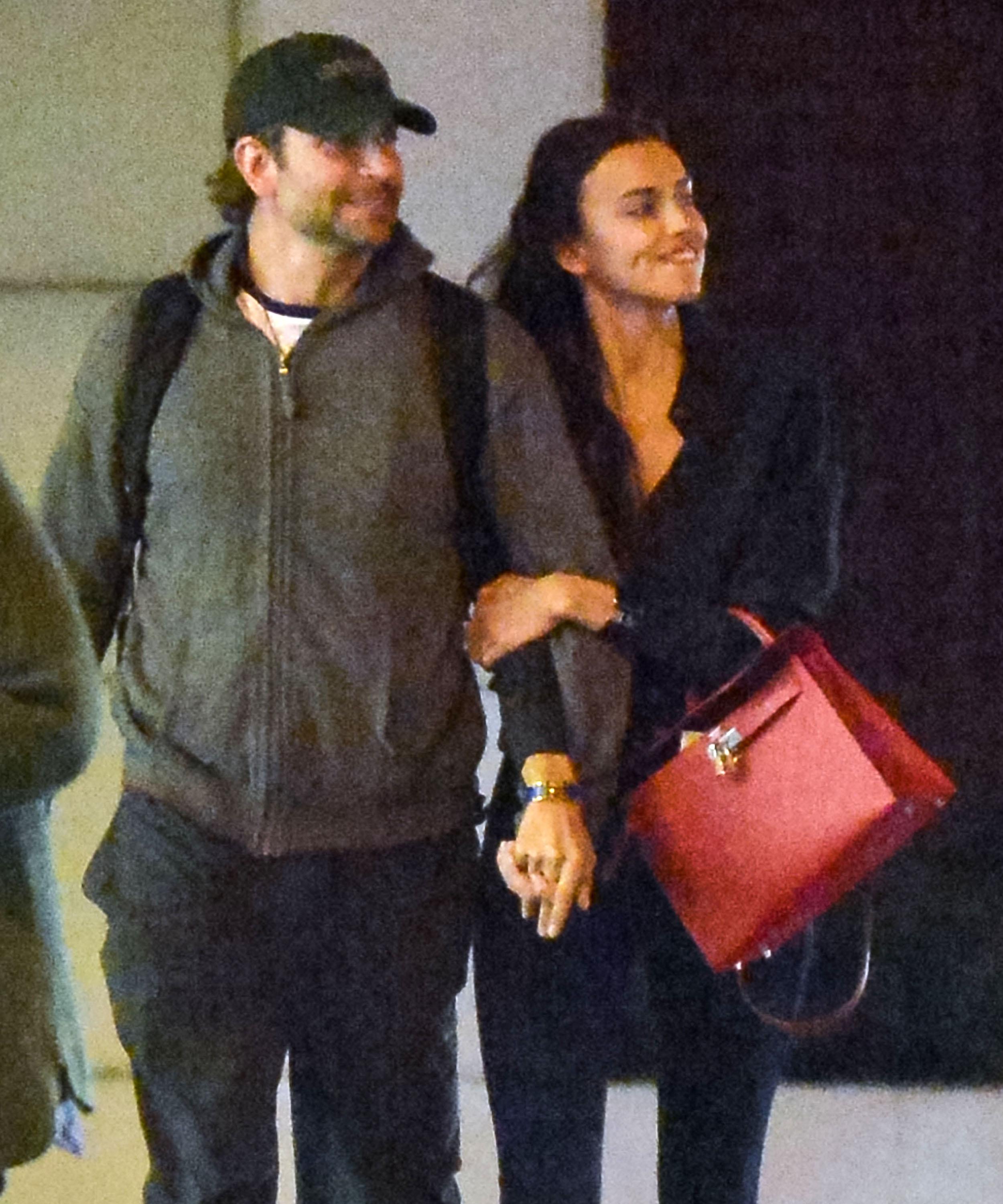 Exclusive&#8230; First Look: Bradley Cooper &amp; Irina Shayk Confirm Relationship With PDA Filled Night Out **ADD FEES**