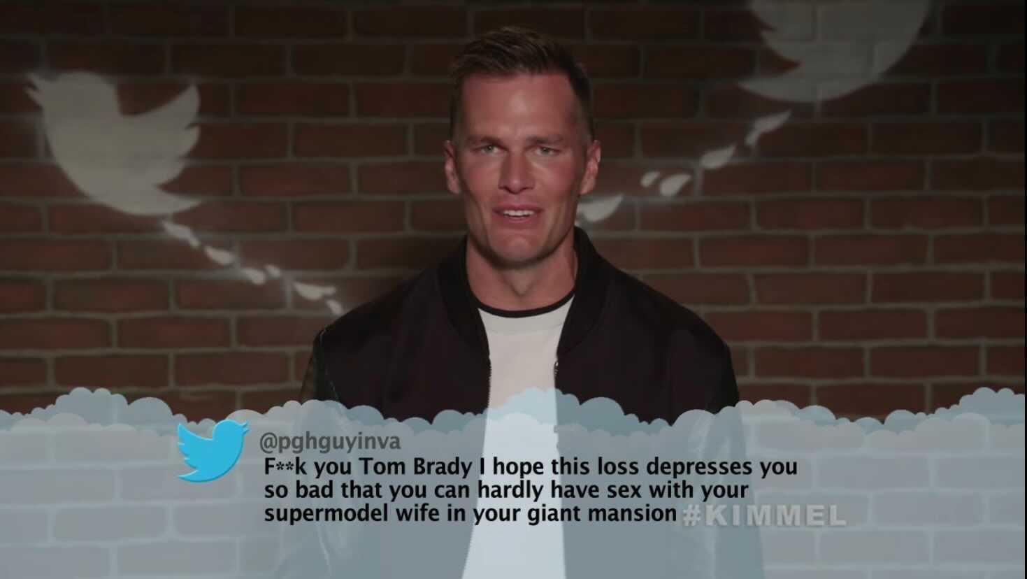 NFL Stars Read 'Mean Tweets' Ahead of the Super Bowl on 'Jimmy