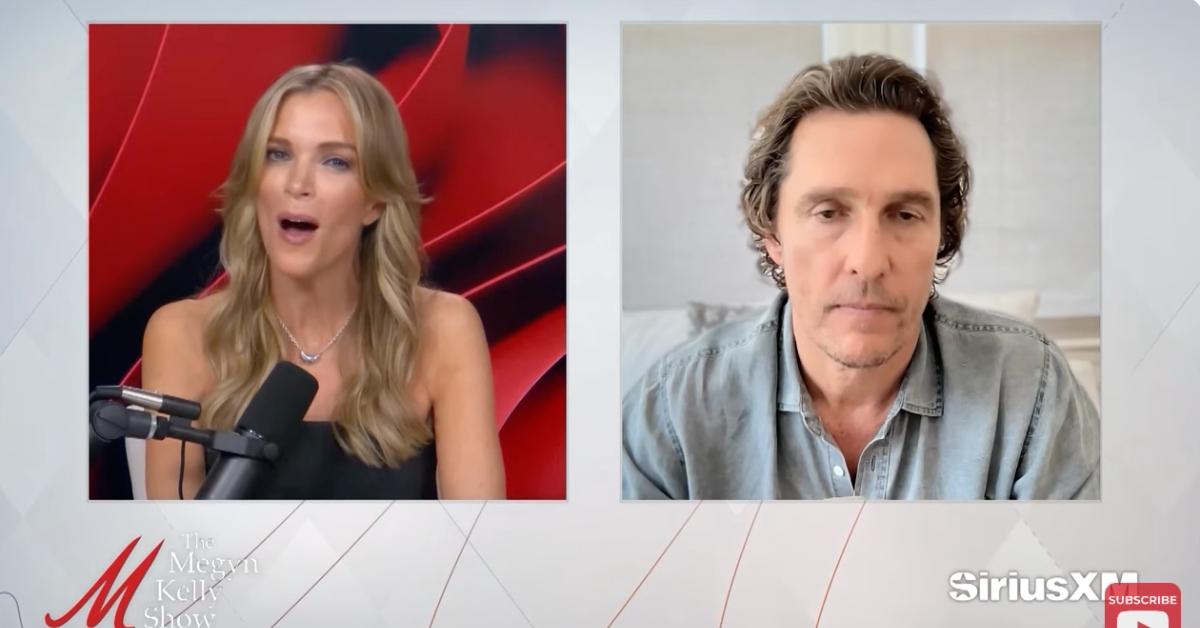 Photo of Matthew McConaughey replied, 'I don't know,' when asked if politics are in his future.
