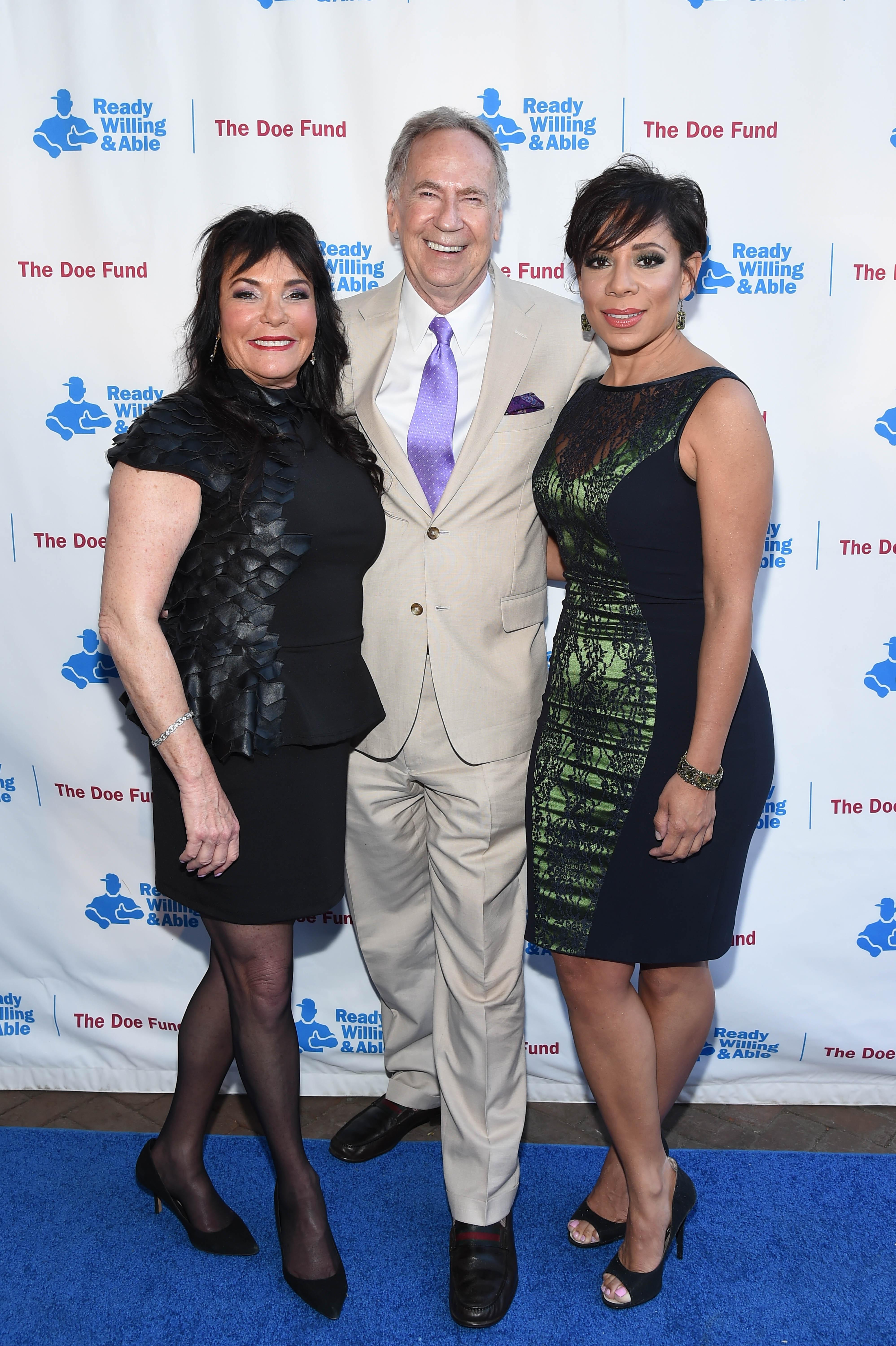 Doe Fund Founders George and Harriet McDonald with Selenis Leyba_Photo Credit Shahar Azran