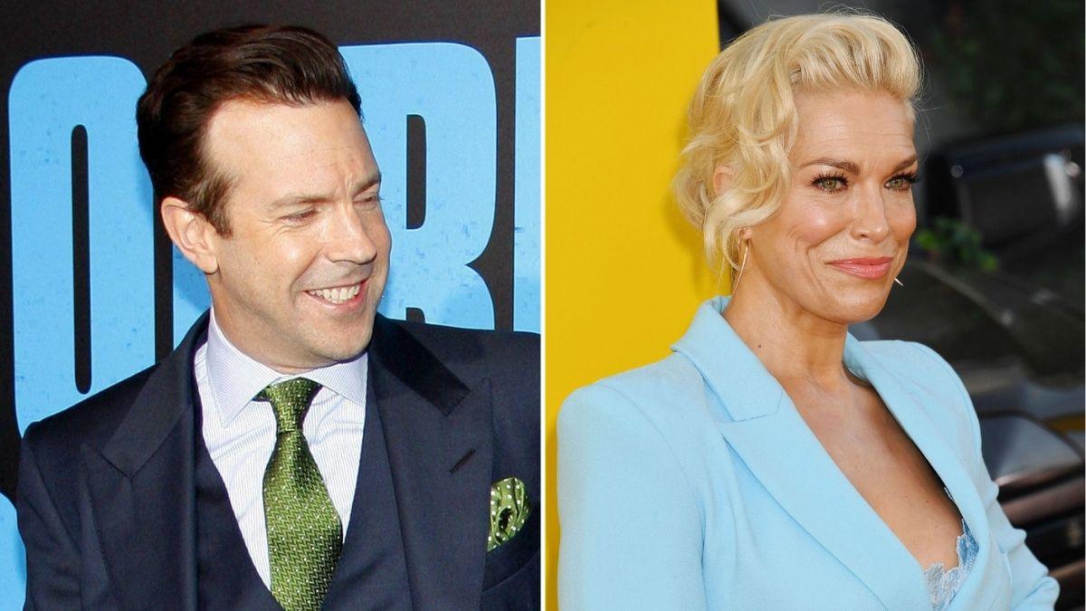 Photo of Hannah Waddingham and Jason Sudeikis