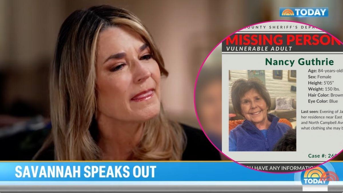 Composite photo of Savannah Guthrie and Nancy Guthrie