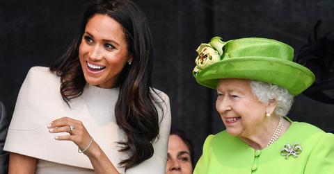The Duchess Of Sussex Undertakes Her First Official Engagement With Queen Elizabeth II