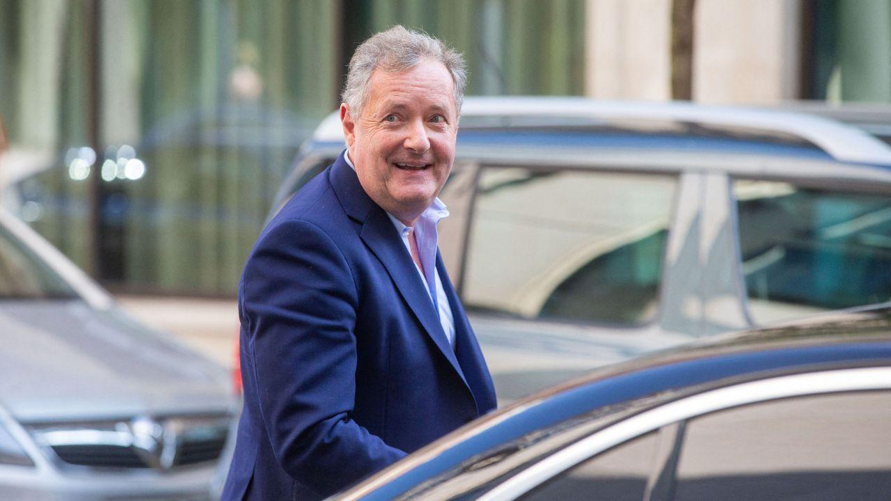 Image of Piers Morgan previously left 'Good Morning Britain' after comments about Meghan Markle.
