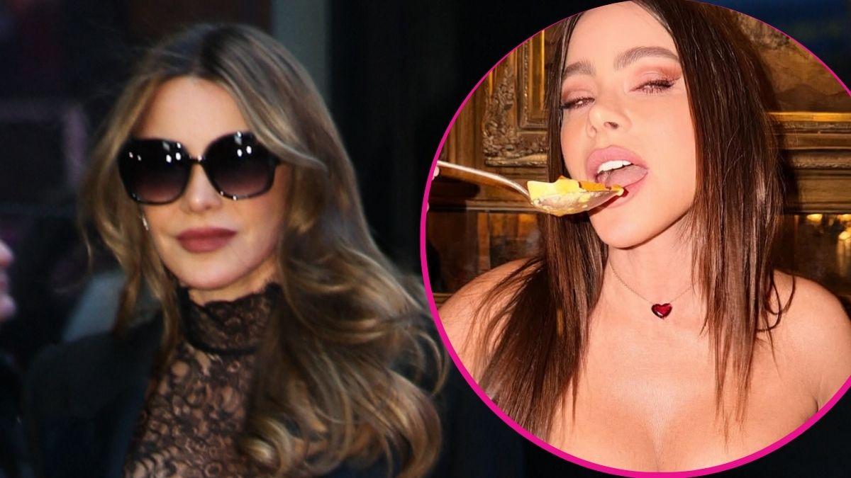 split image of Sophía Vergara and Sophía Vergara