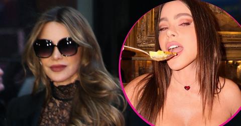 split image of Sophía Vergara and Sophía Vergara