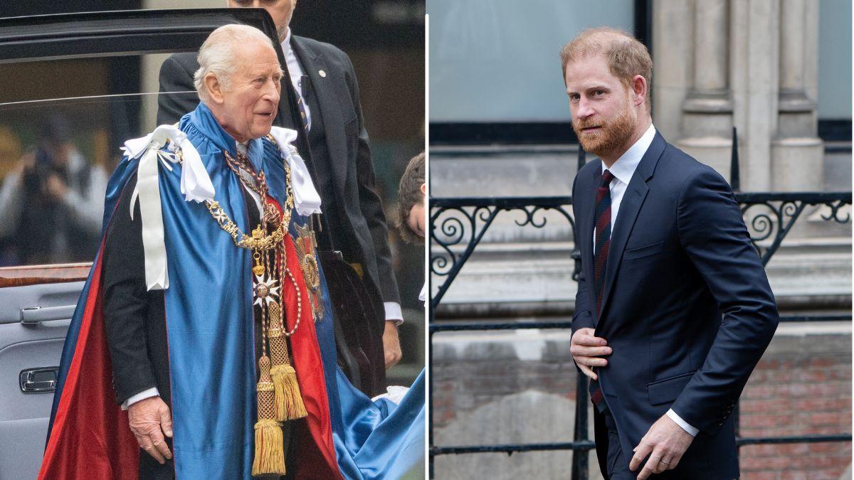 Image of King Charles reportedly declined Prince Harry's late request to stay at a royal residence after palace deadlines had passed.